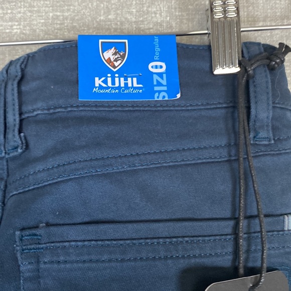 NWT  KÜHL Kontour Metal Blue Skinny Hiking Pants - Picture 7 of 8